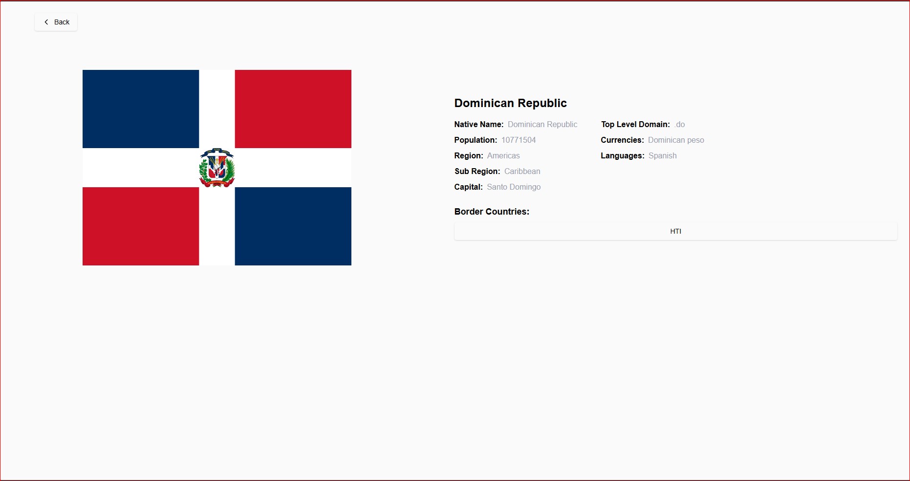 Rest Countries Api - 2
